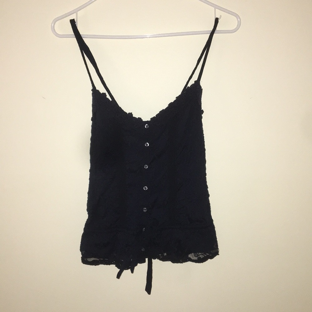 Hollister lace tank top